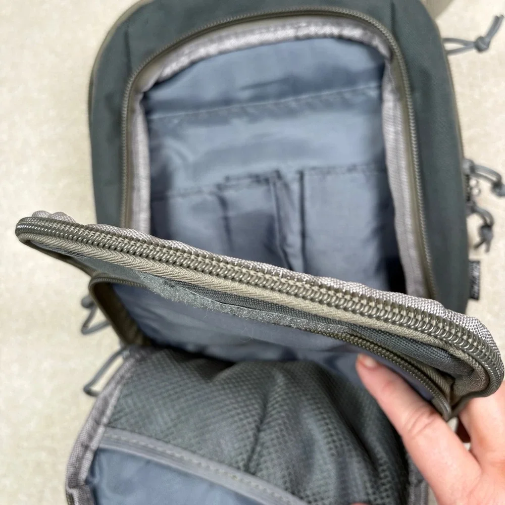 DBTAC Sling Bag Tactical Crossbody Shoulder Backpack Small‎ Gray EDC Pack
